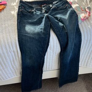 Lucky Brand Dark Blue Straight Leg Jeans